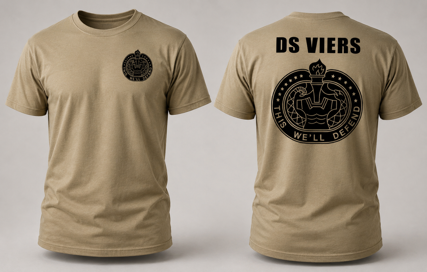 Army Drill Sergeant T-Shirt – Personalized with Name & Rank
