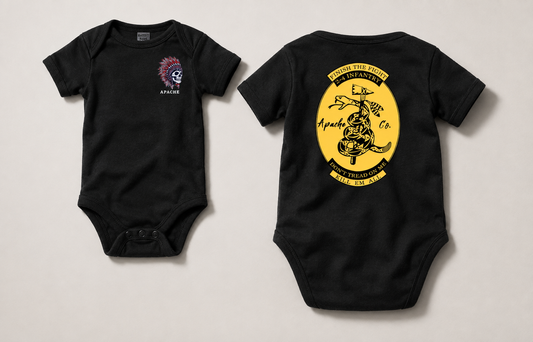 Alpha Company, 2nd Battalion, 4th Infantry Regiment Baby Bundle | Apache 2-4 IN Gift Set