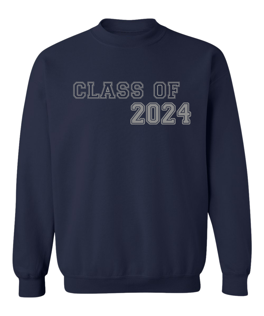 Class of 2024 sweatshirts and hoodies