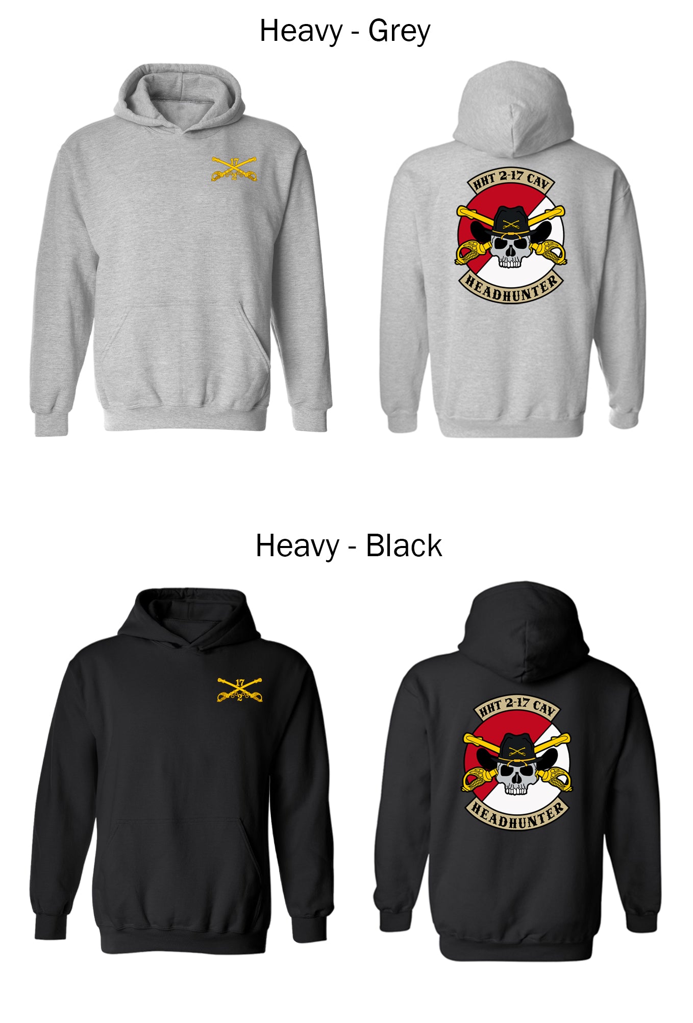 Headhunters 2-17 CAV Sweatshirts/Hoodies