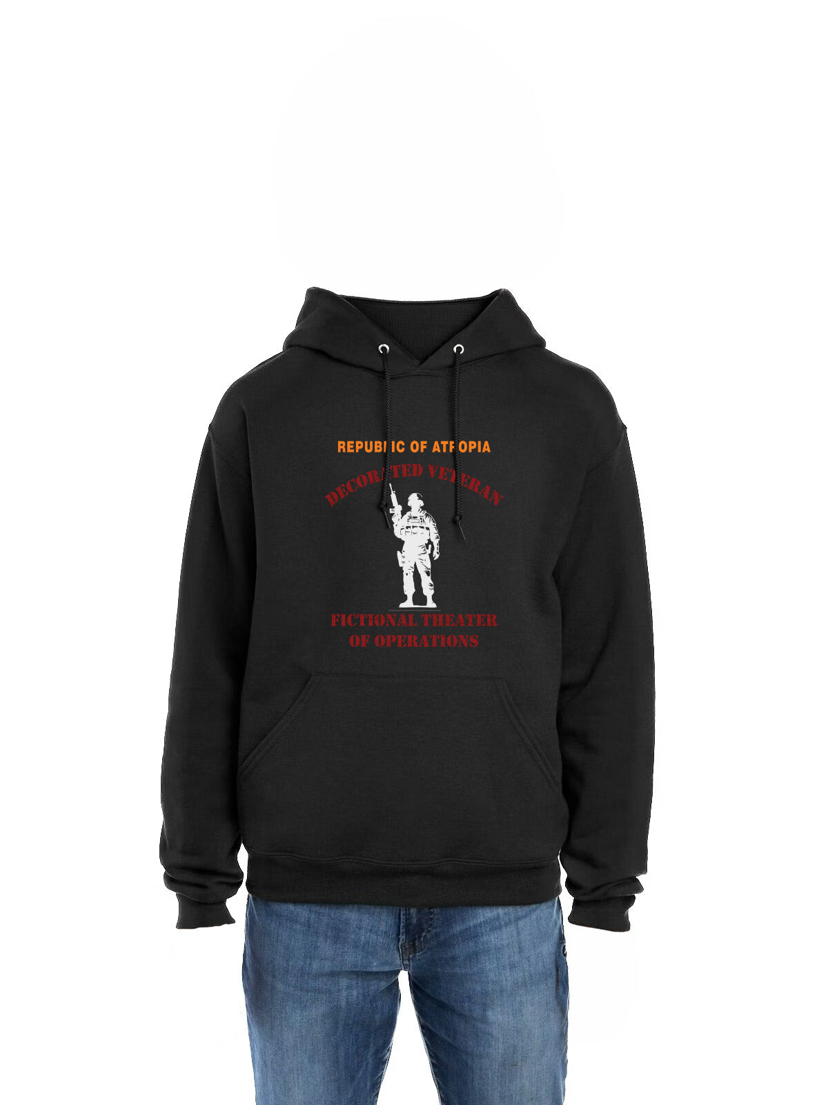 Decorated Veteran Fictional Theater of Operations T-Shirt & Hoodie | Republic of Atropia