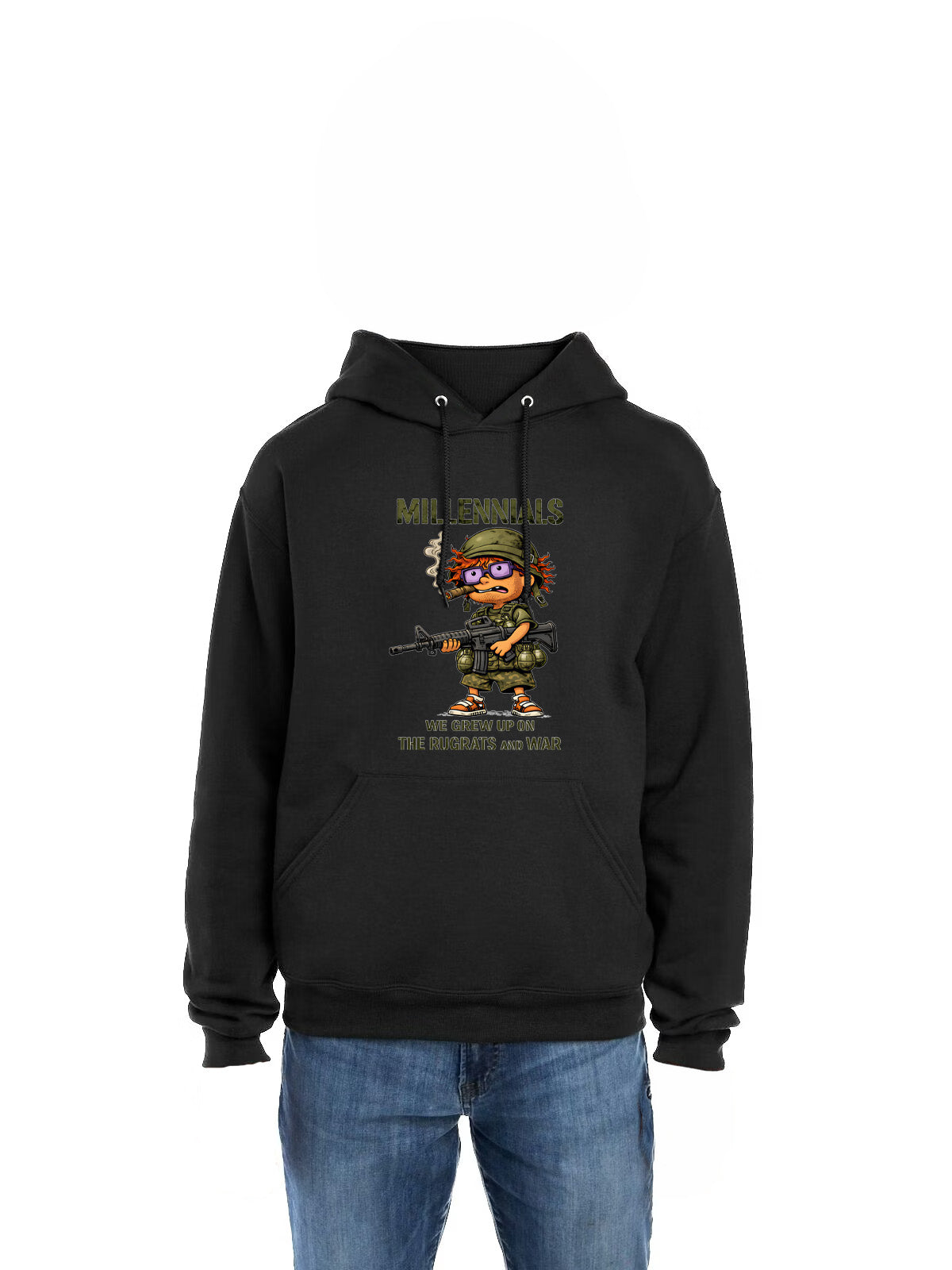 Millennials We Grew Up on the Rugrats and War T-Shirt & Hoodie | The Nervous Wreck