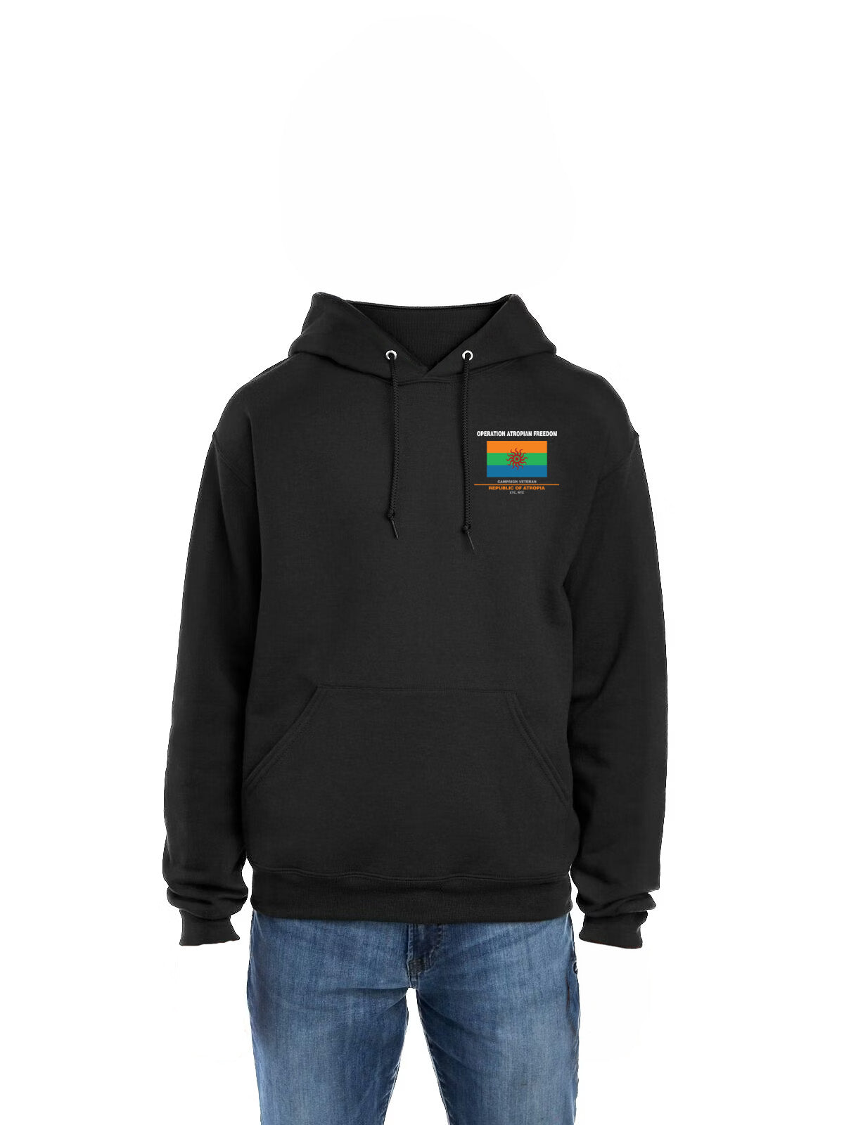 Atropia Flag T-Shirt & Hoodie | Operation Atropian Freedom Campaign Veteran