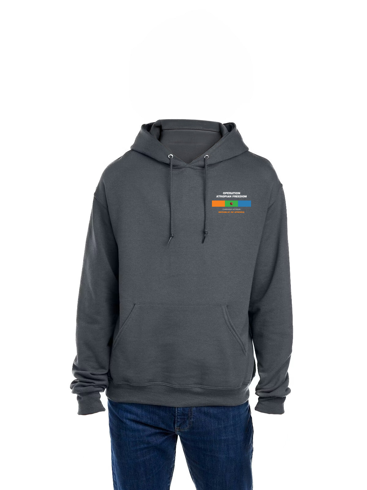 Atropia Ribbon T-Shirt & Hoodie | Operation Atropian Freedom Campaign Veteran