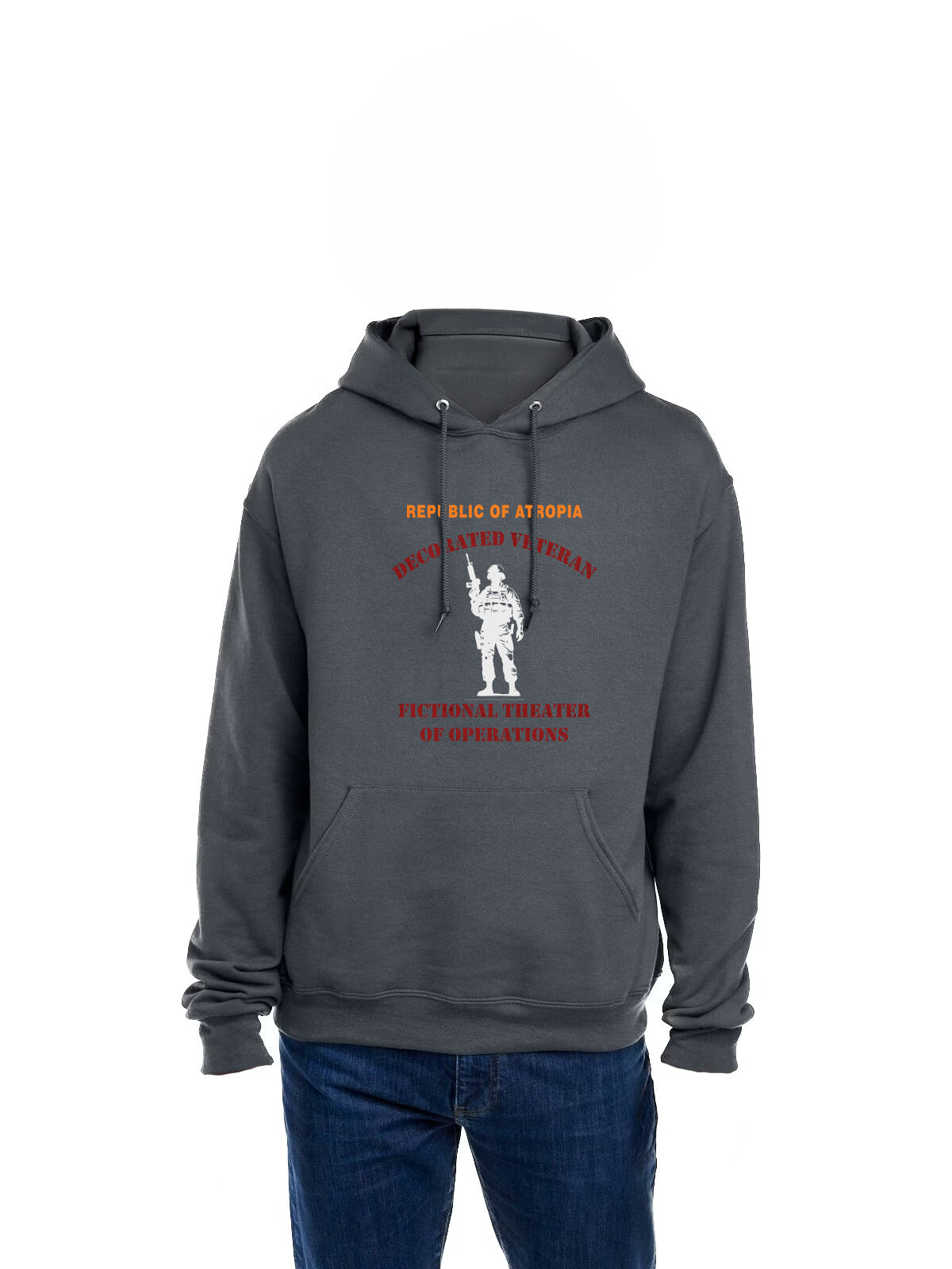 Decorated Veteran Fictional Theater of Operations T-Shirt & Hoodie | Republic of Atropia