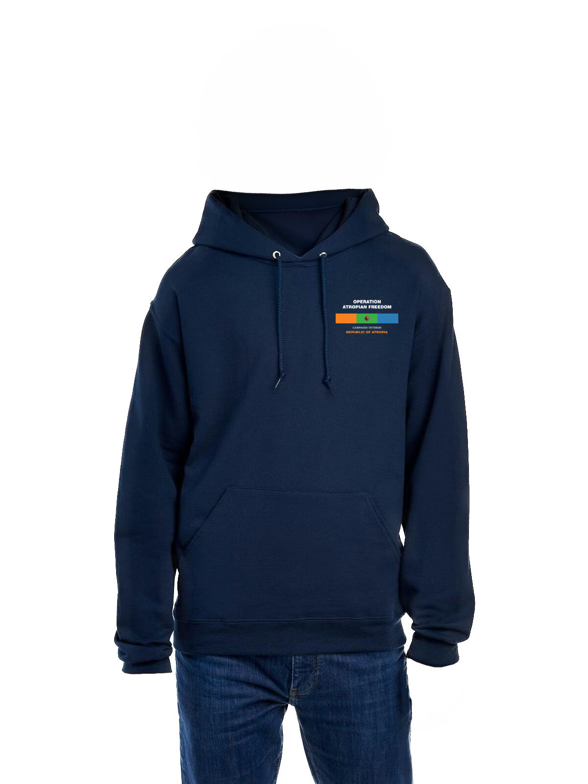 Atropia Ribbon T-Shirt & Hoodie | Operation Atropian Freedom Campaign Veteran