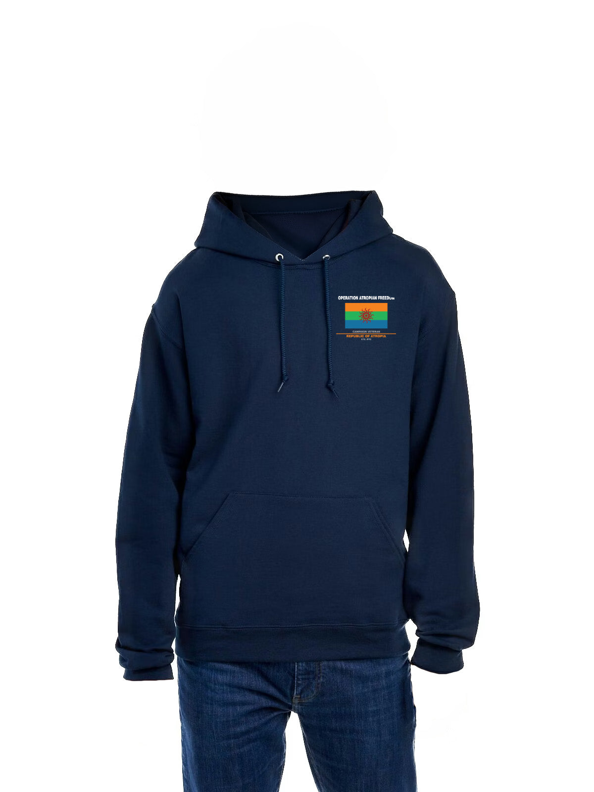Atropia Flag T-Shirt & Hoodie | Operation Atropian Freedom Campaign Veteran