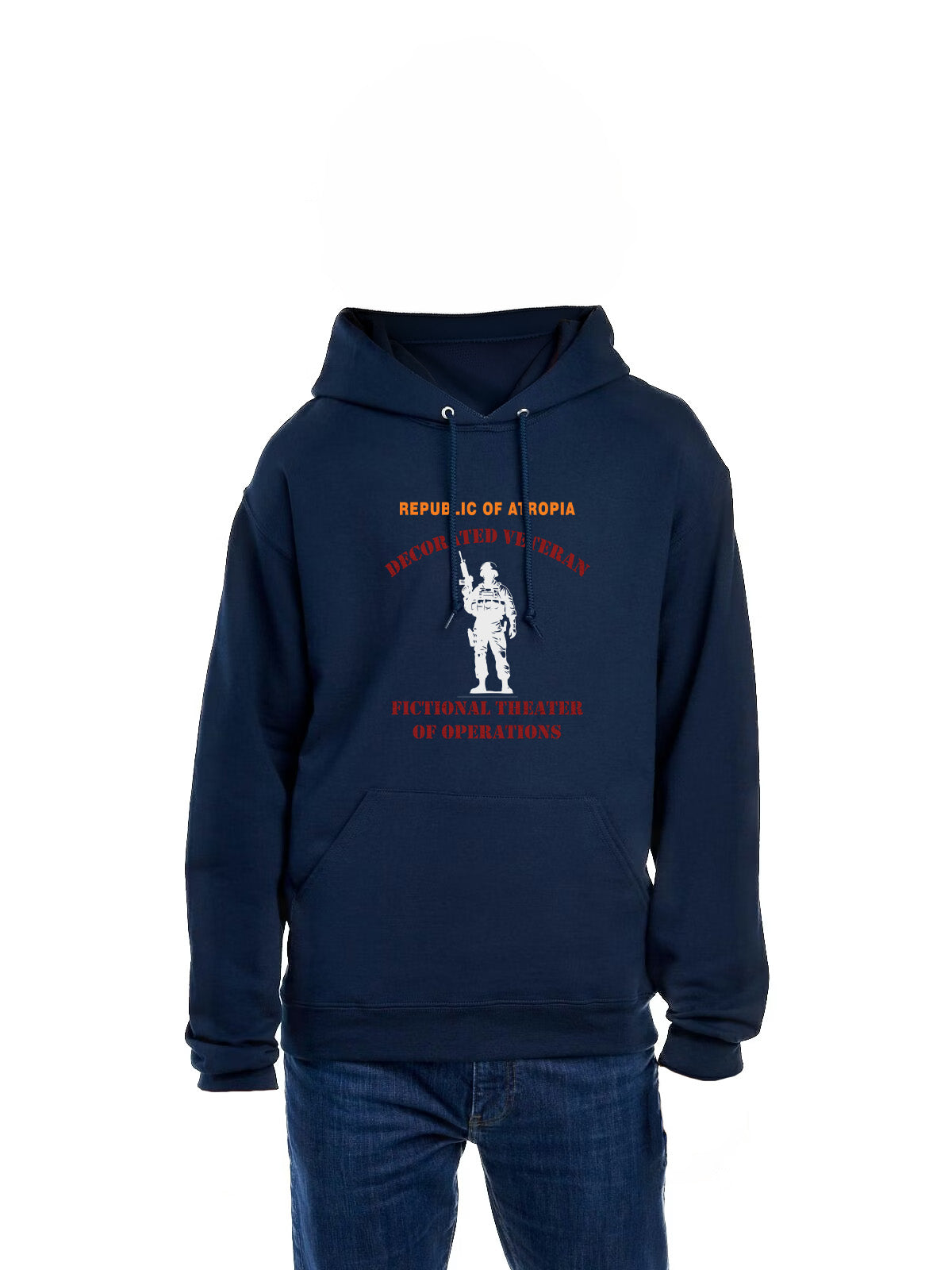 Decorated Veteran Fictional Theater of Operations T-Shirt & Hoodie | Republic of Atropia