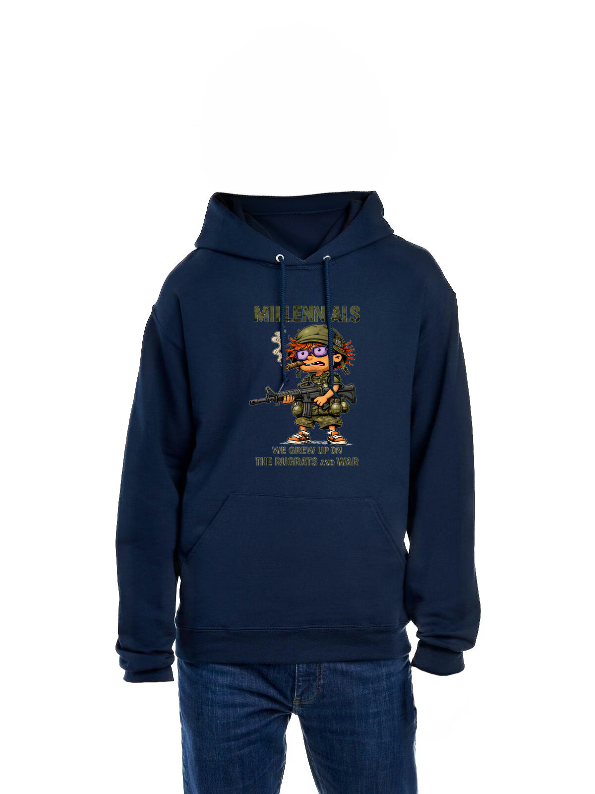 Millennials We Grew Up on the Rugrats and War T-Shirt & Hoodie | The Nervous Wreck