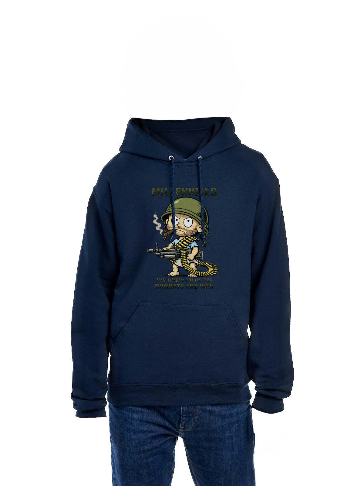Millennials We Grew Up on the Rugrats and War T-Shirt & Hoodie | The Veteran Baby