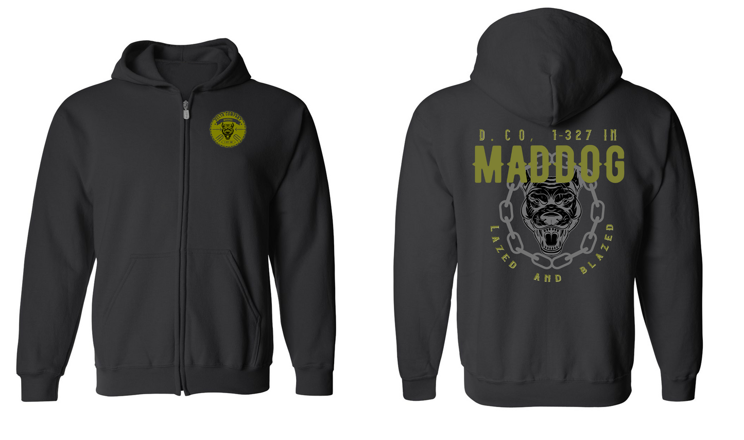 Maddog 1-327IN FRG Zip Hoodie Sweatshirt