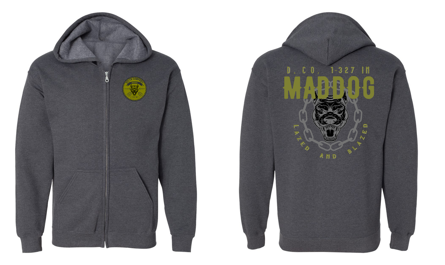 Maddog 1-327IN FRG Zip Hoodie Sweatshirt