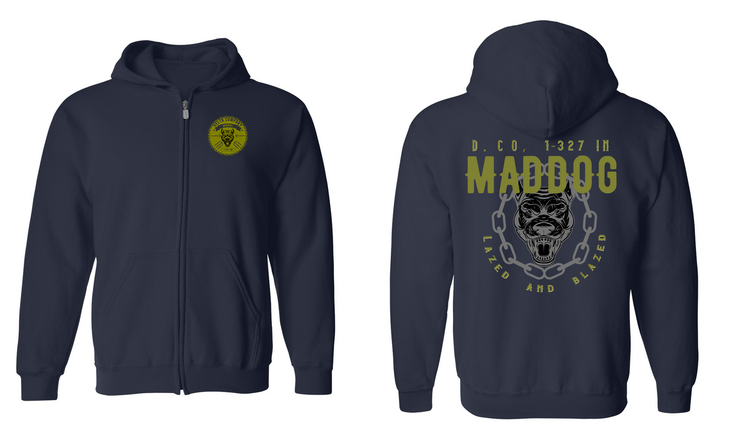 Maddog 1-327IN FRG Zip Hoodie Sweatshirt