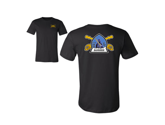 Banshee Bravo Troop 2-17 Cavalry T-Shirt – B Troop Army CAV Apparel