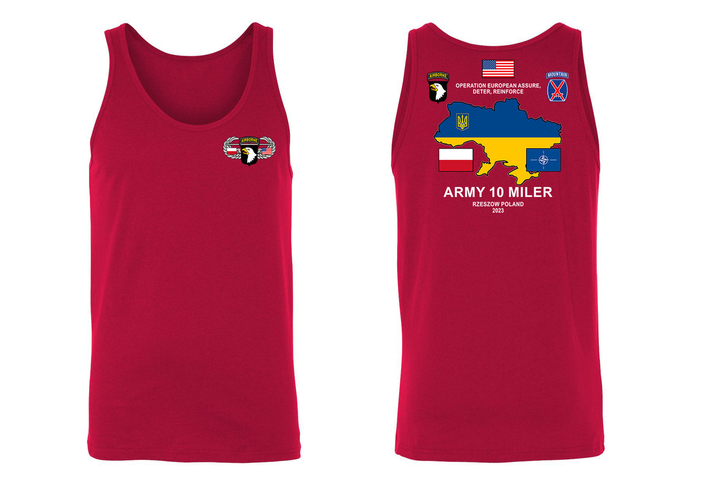 Army 10 Miler Men's Tank Tops - 2023