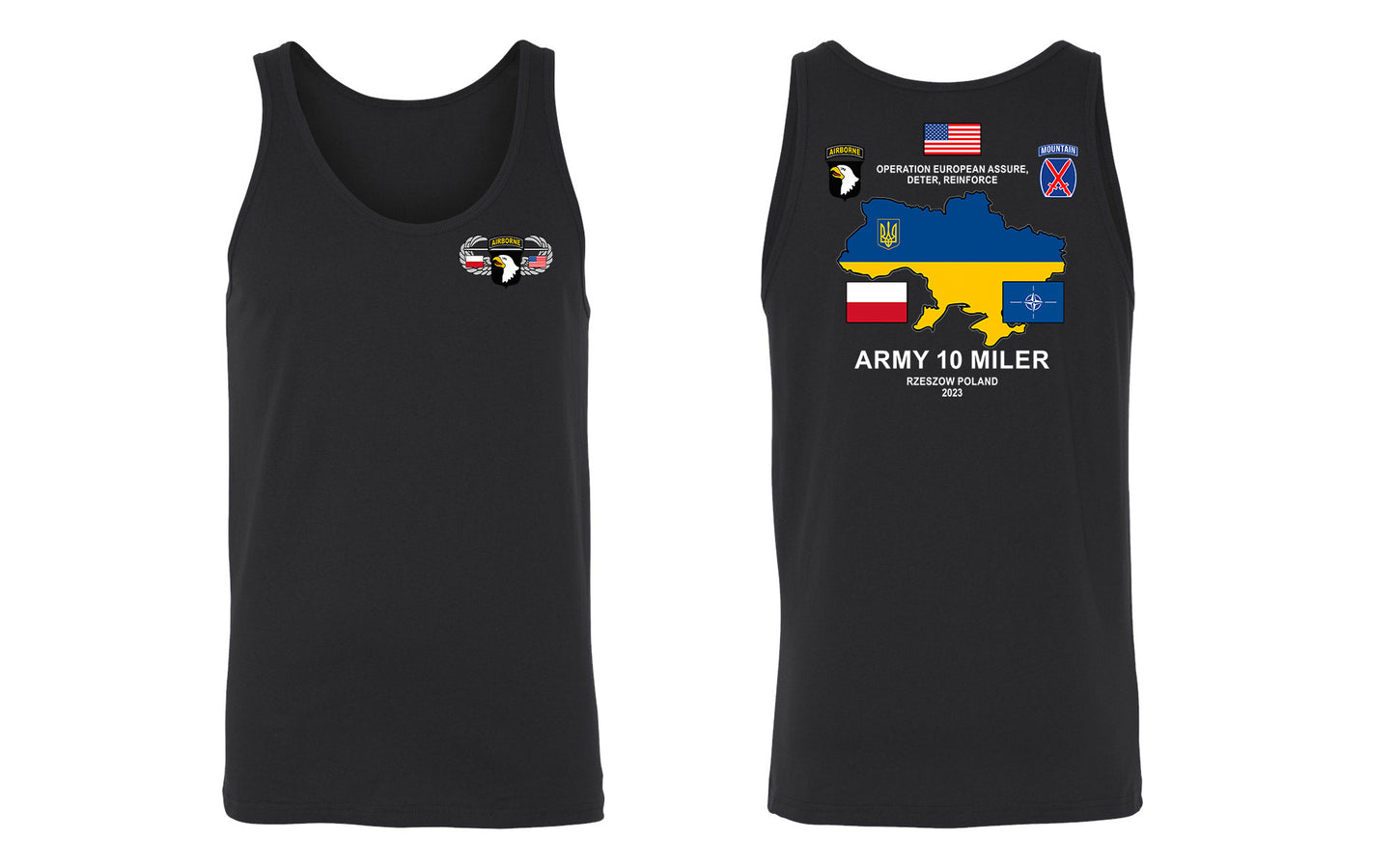 Army 10 Miler Men's Tank Tops - 2023