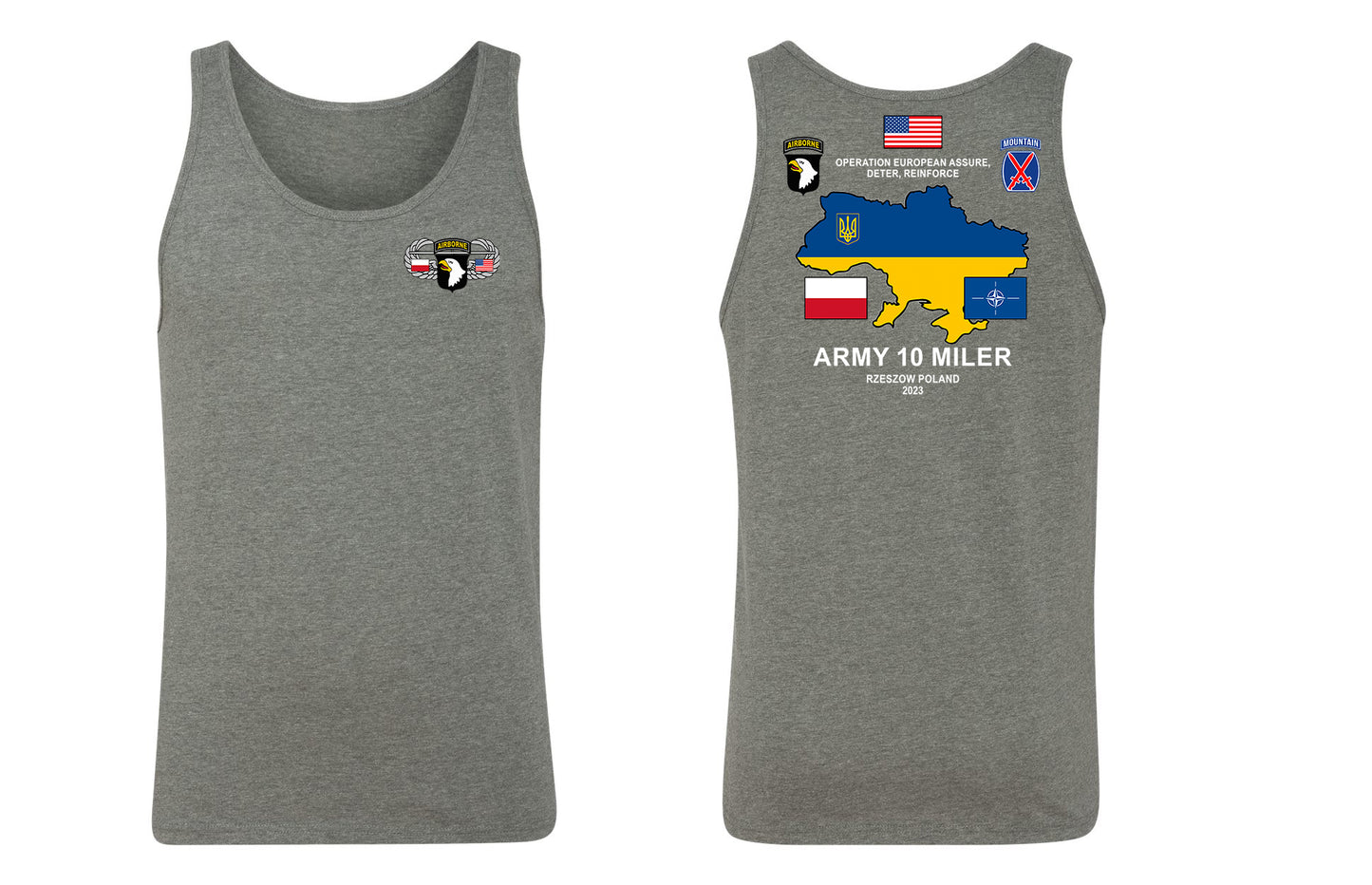 Army 10 Miler Men's Tank Tops - 2023