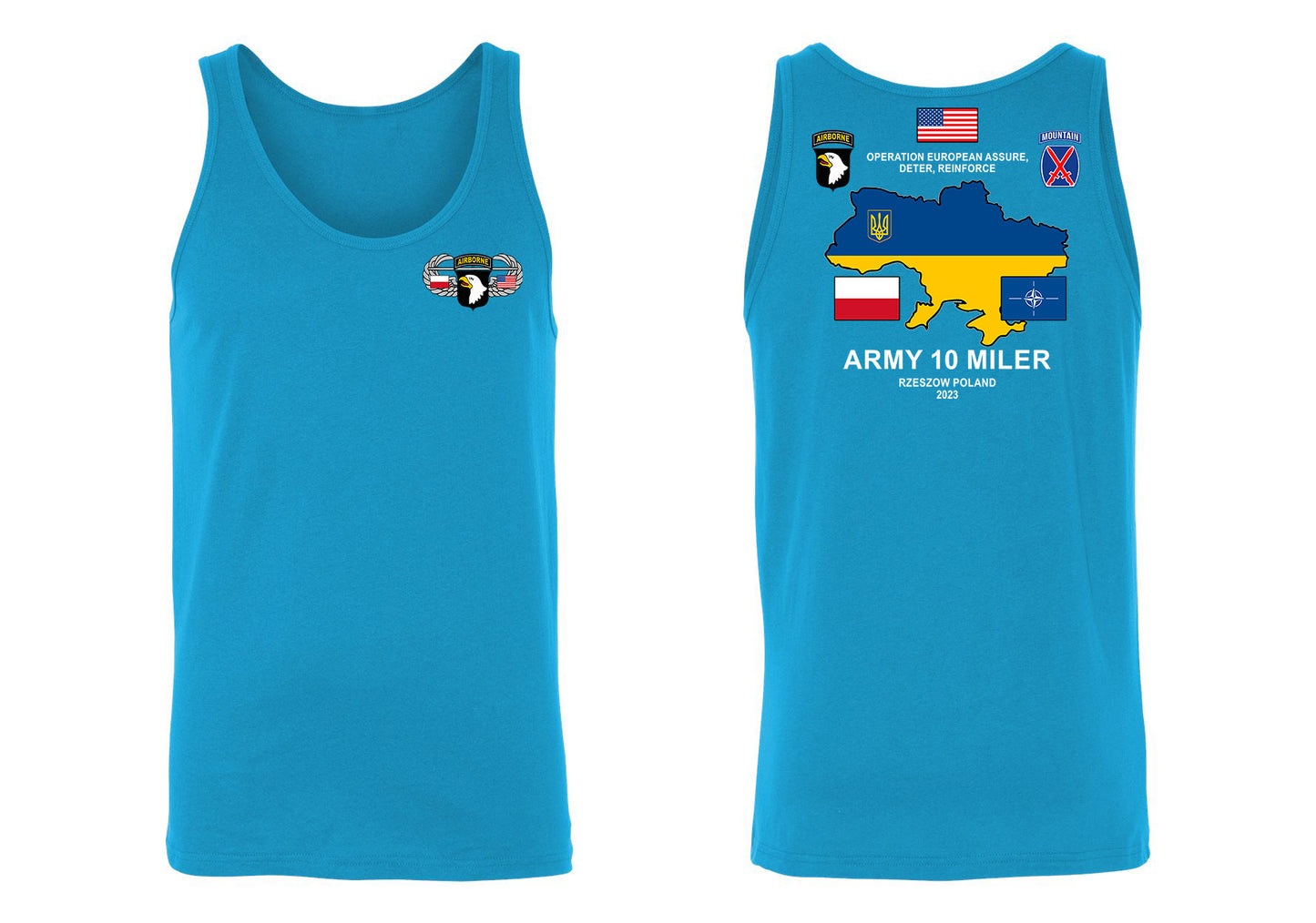 Army 10 Miler Men's Tank Tops - 2023