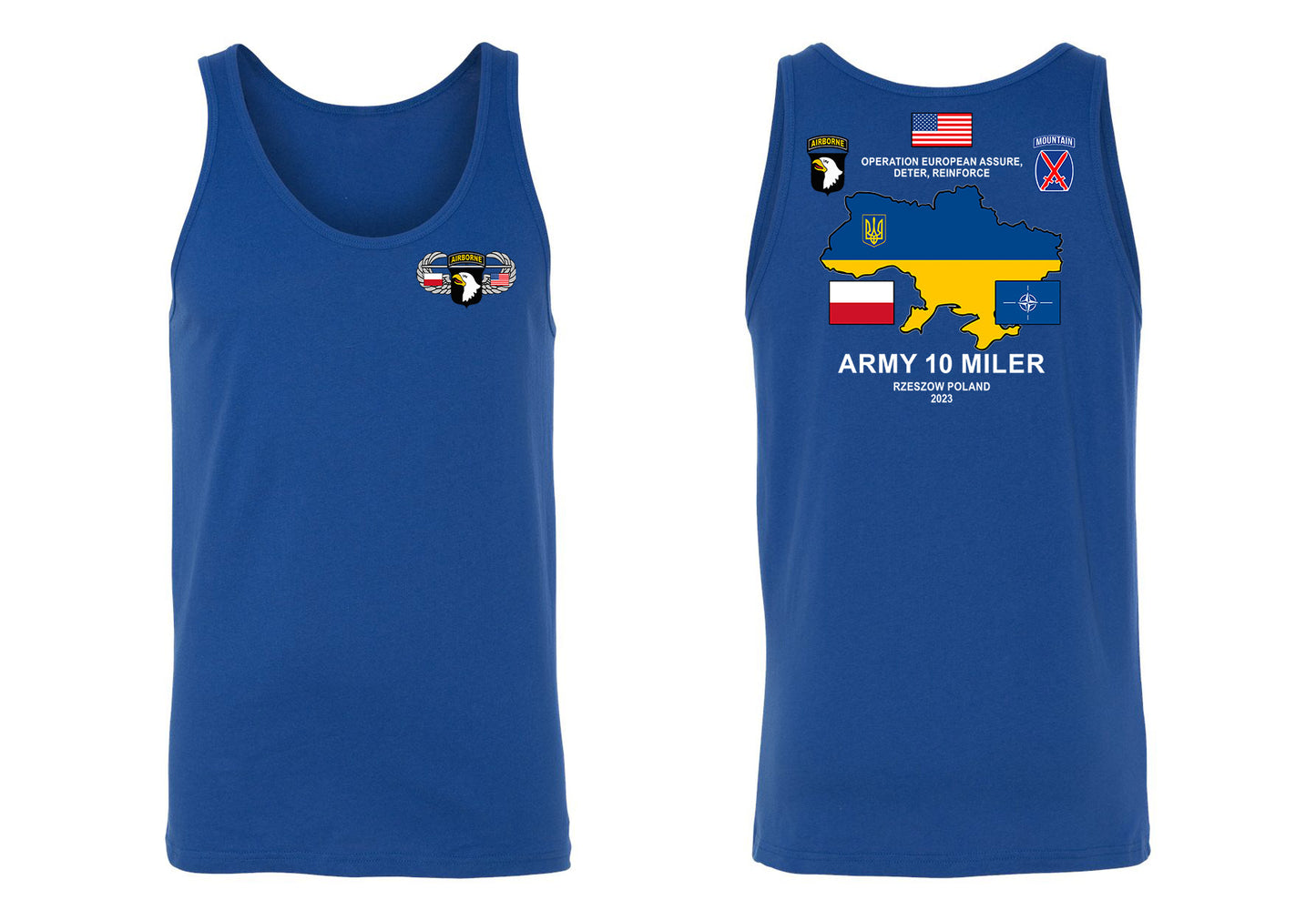 Army 10 Miler Men's Tank Tops - 2023