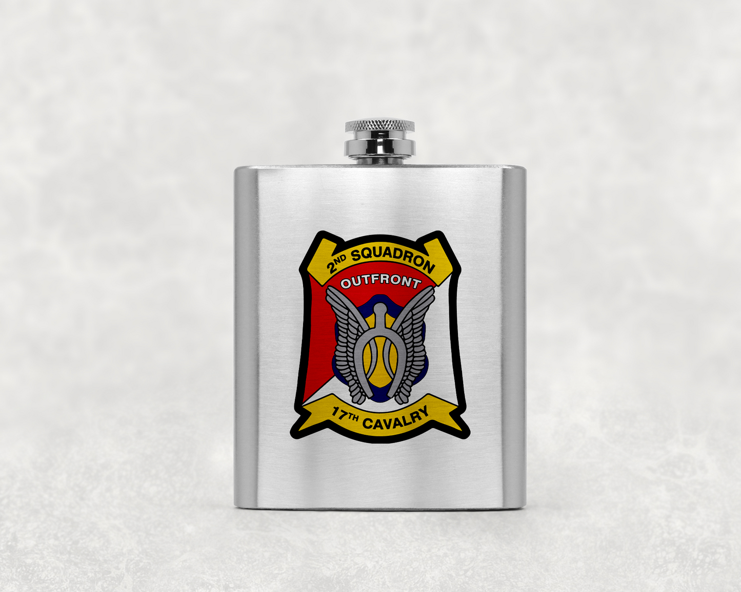 Squadron 2-17 CAV Flask