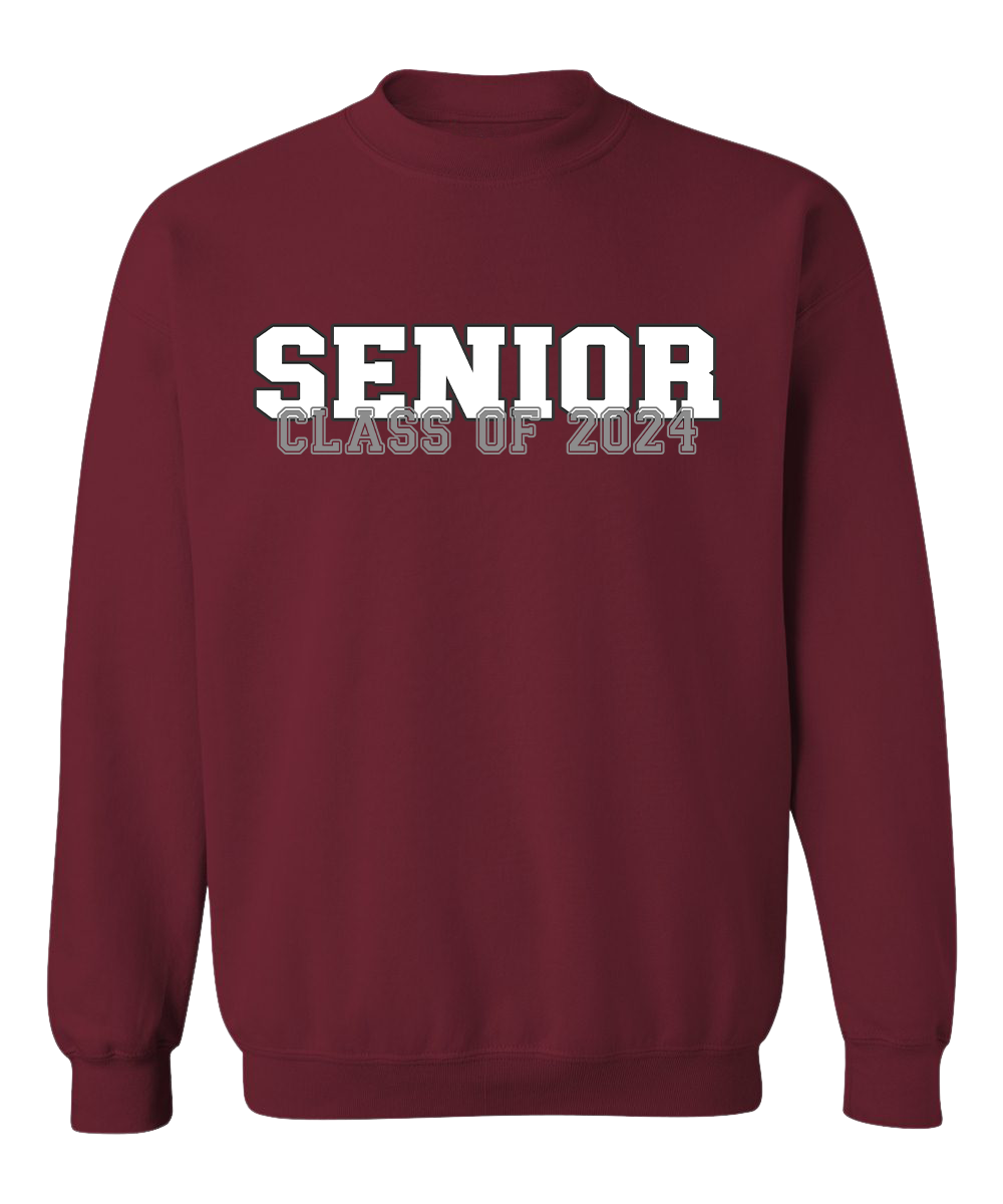 Class of 2024 sweatshirts and hoodies