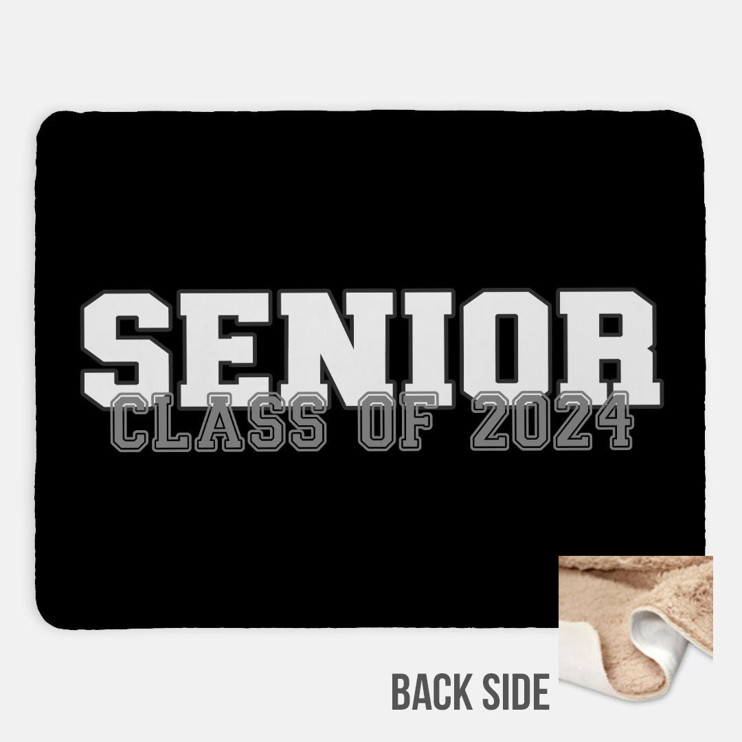 Class of 2024 Throw Blanket