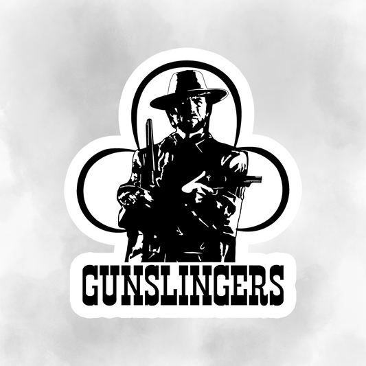 Gunslinger 1-327IN Die Cut Magnets