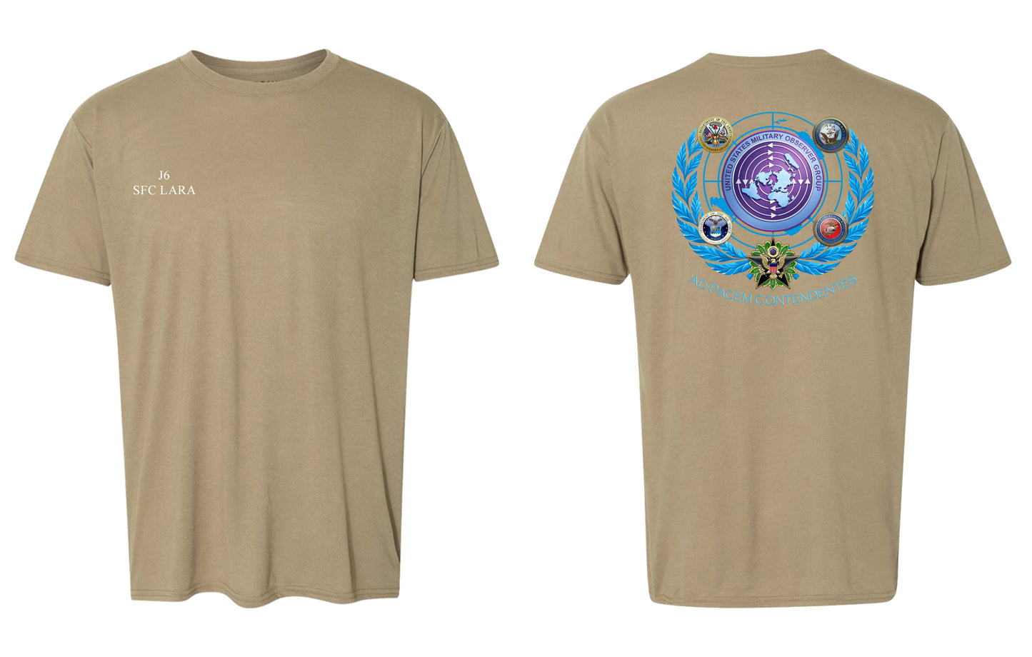 U.S. Military Observer Group T-Shirt | USMOG Always Striving Army Apparel