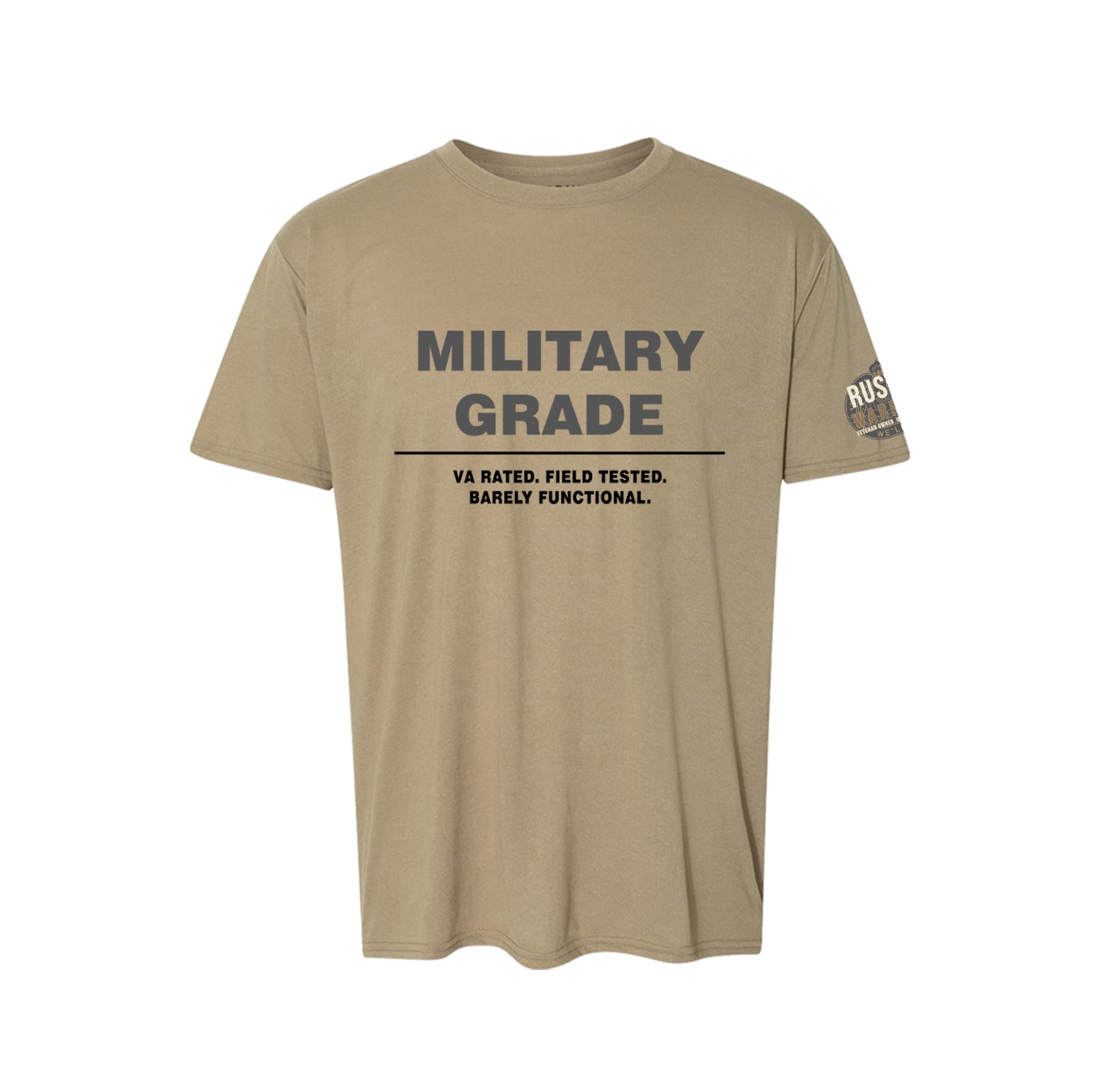 Military Grade VA Rated Field Tested Barely Functional T-Shirt & Hoodie | Veteran Humor
