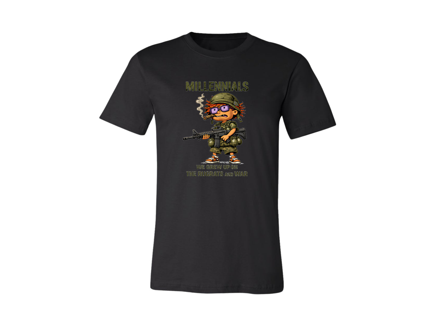 Millennials We Grew Up on the Rugrats and War T-Shirt & Hoodie | The Nervous Wreck