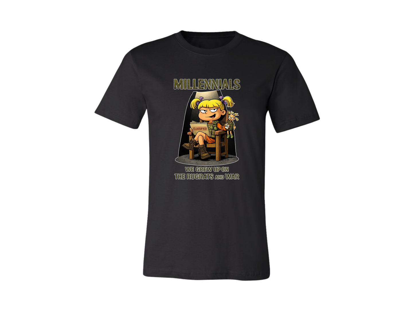Millennials We Grew Up on the Rugrats and War T-Shirt & Hoodie | The Boss Baby Girl