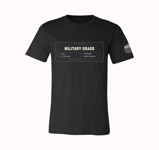 Military Grade Specification Sheet T-Shirt & Hoodie | VA Approved Field Tested Veteran Humor