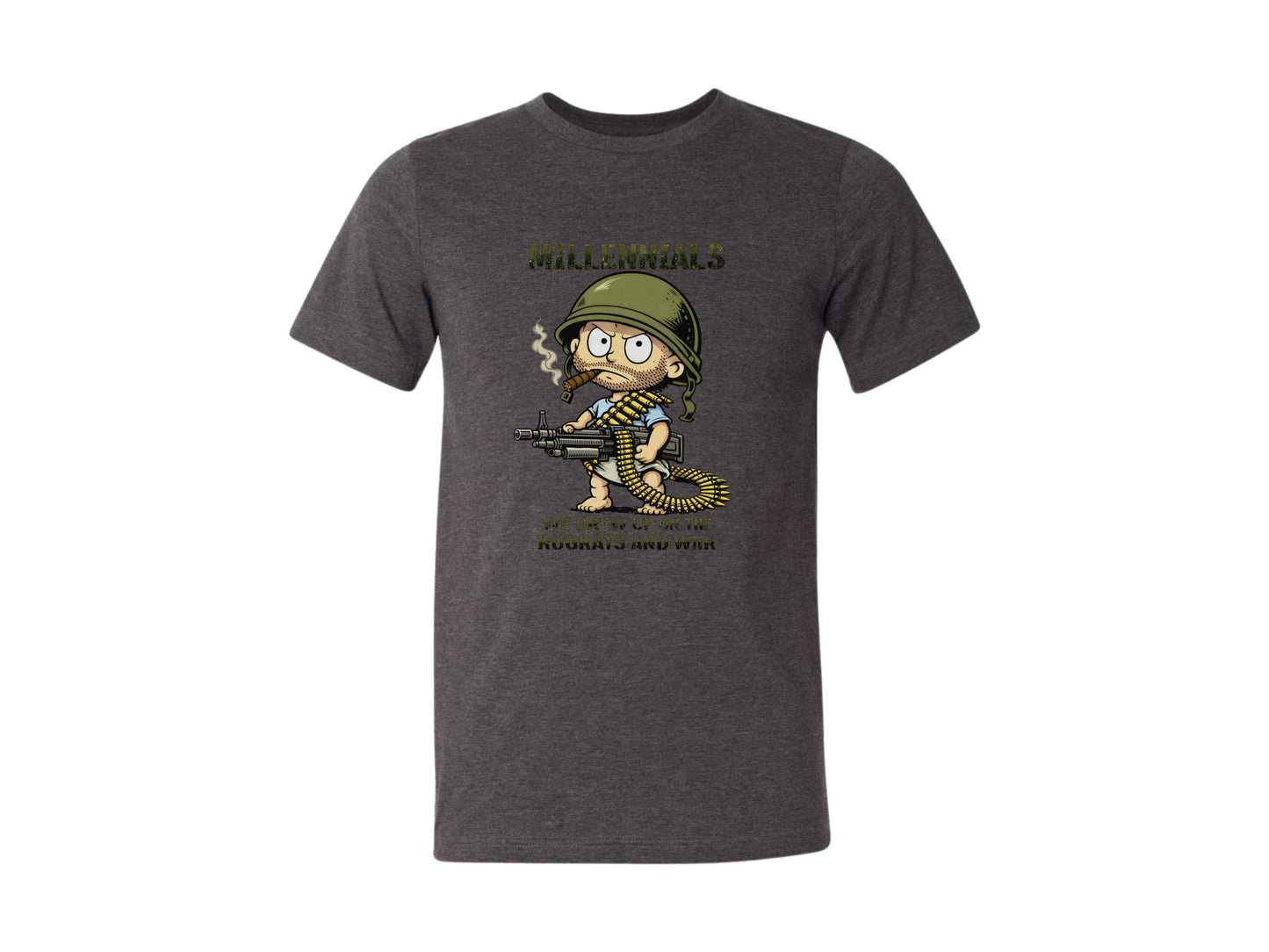 Millennials We Grew Up on the Rugrats and War T-Shirt & Hoodie | The Veteran Baby