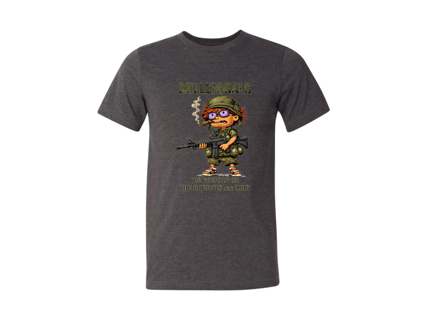 Millennials We Grew Up on the Rugrats and War T-Shirt & Hoodie | The Nervous Wreck
