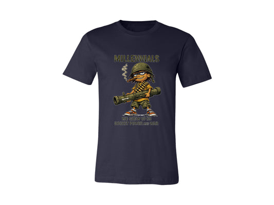 Millennials We Grew Up on Rocket Power and War T-Shirt & Hoodie | Millennial Veteran Humor