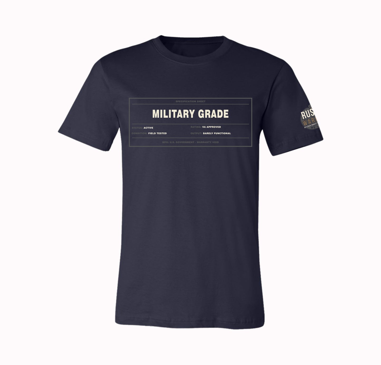 Military Grade Specification Sheet T-Shirt & Hoodie | VA Approved Field Tested Veteran Humor