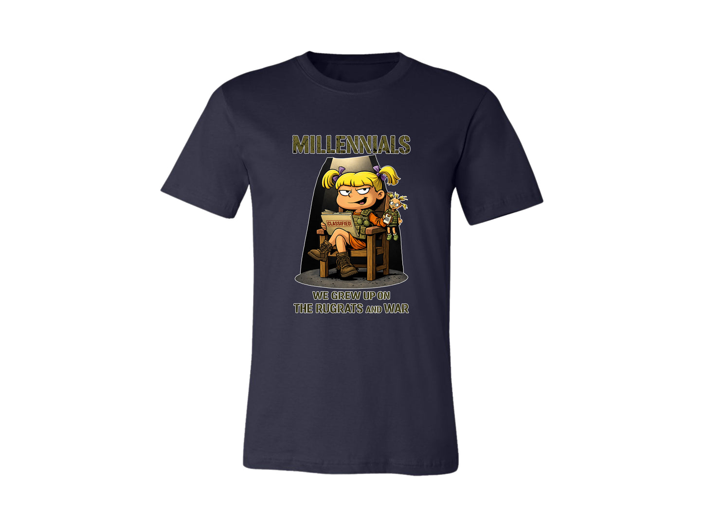 Millennials We Grew Up on the Rugrats and War T-Shirt & Hoodie | The Boss Baby Girl