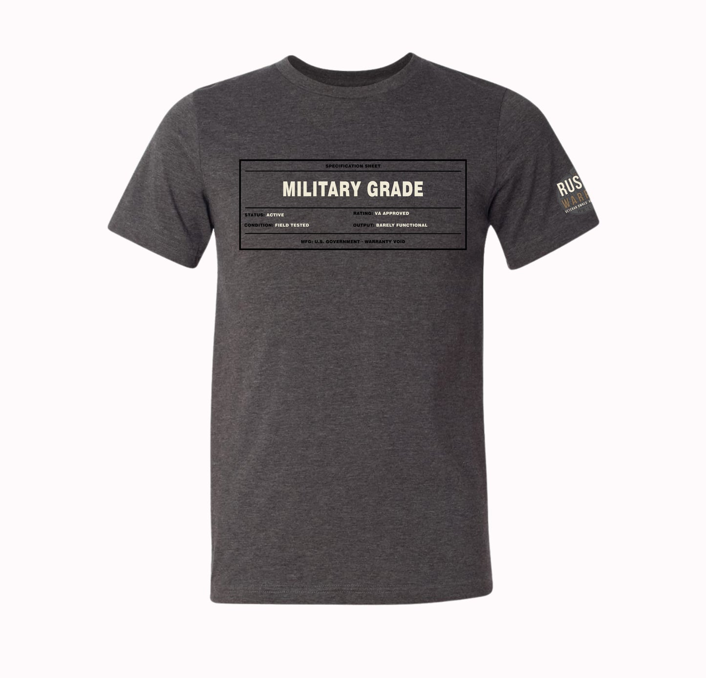 Military Grade Specification Sheet T-Shirt & Hoodie | VA Approved Field Tested Veteran Humor