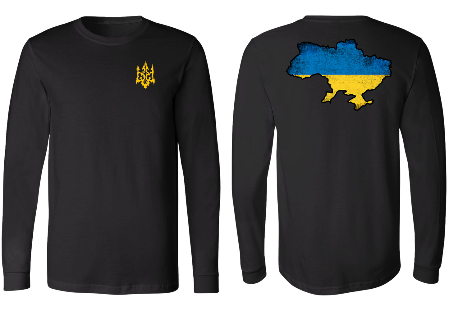 Ukrainian Support Tarnished Outline