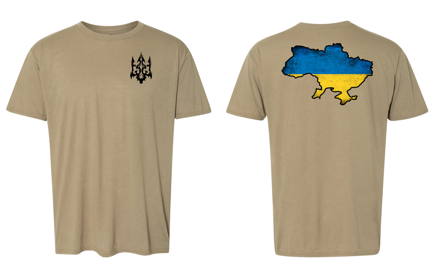 Ukrainian Support Tarnished Outline