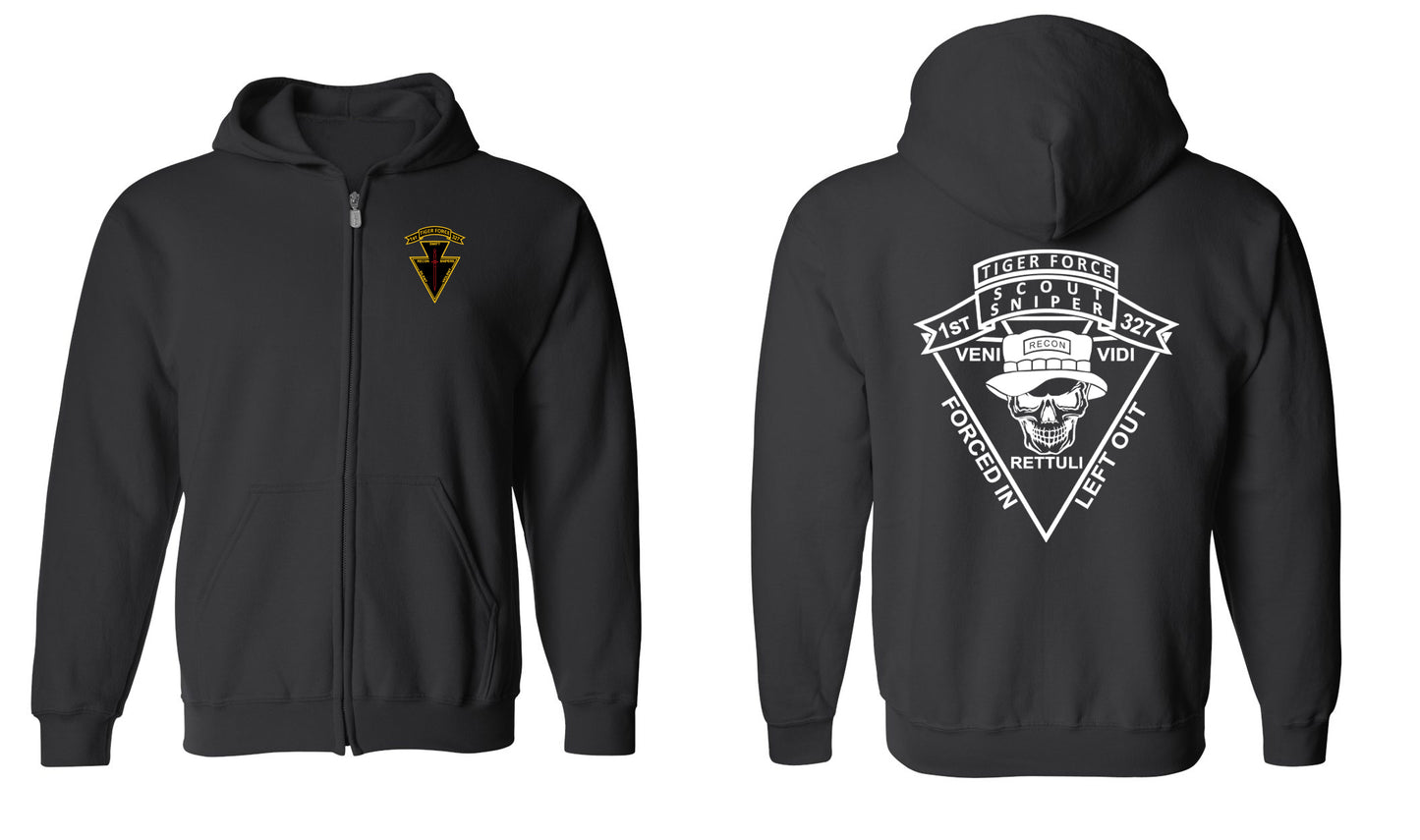 Tiger Force Zip Hoodie Sweatshirt