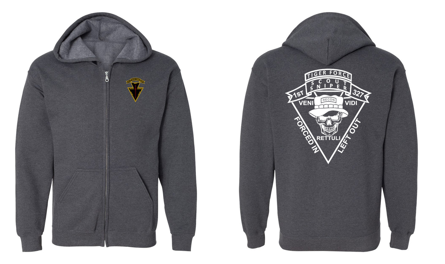 Tiger Force Zip Hoodie Sweatshirt