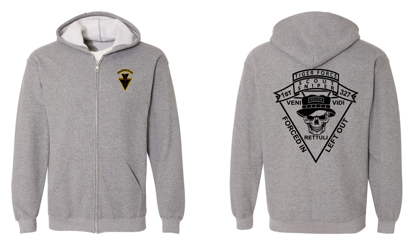 Tiger Force Zip Hoodie Sweatshirt