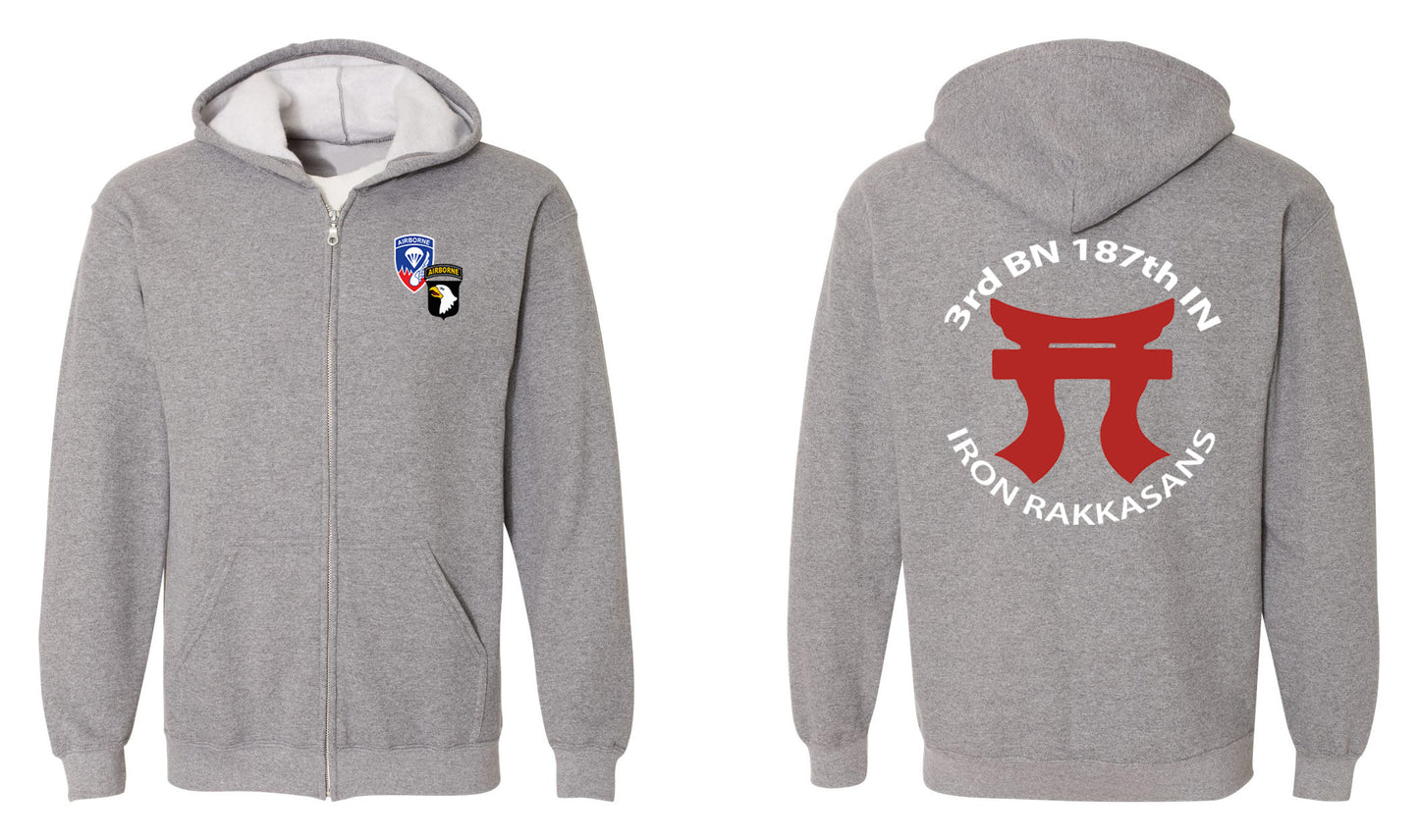 3-187IN Zip Hoodie Sweatshirt