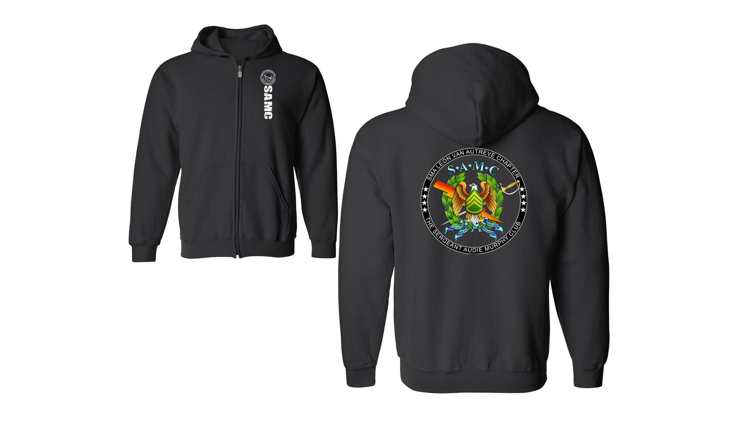 Leon Van Autreve Chapter SAMC Zip Hoodie Sweatshirt