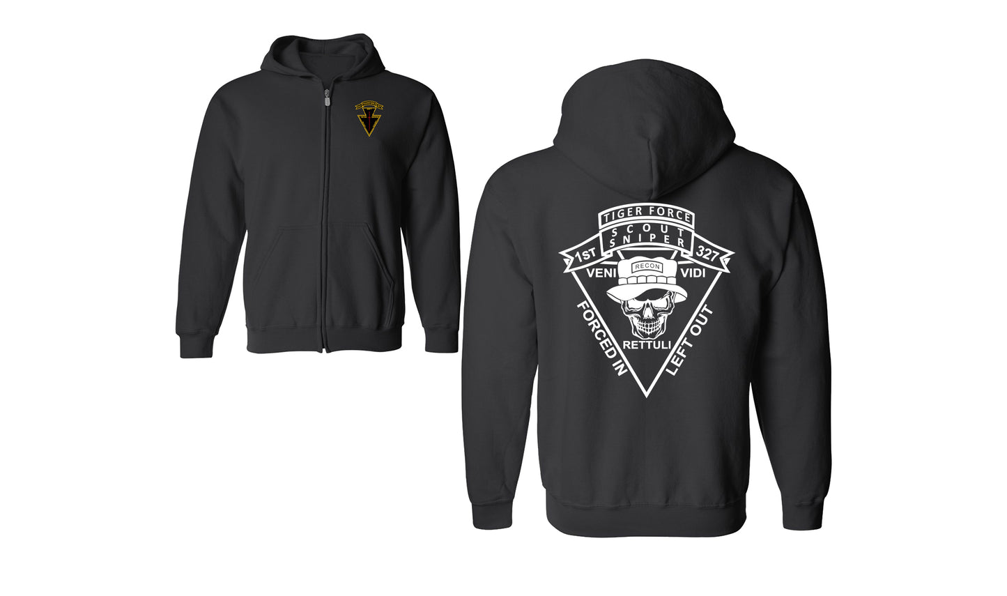 Tiger Force Zip Hoodie Sweatshirt