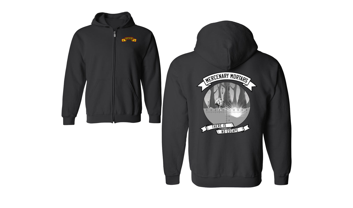 Mortars Zip Hoodie Sweatshirt